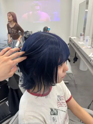 ミディアム カラー ブリーチ/ハイトーン 👾そな👾のヘアスタイル