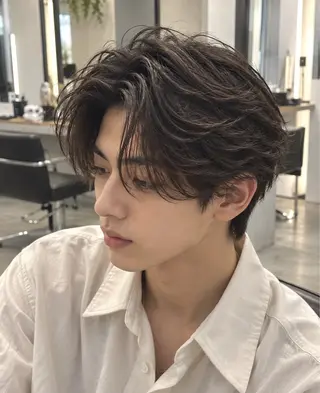 パーマ L.O.G みうのヘアスタイル