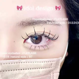 マツエク・マツパ ICY❁⃘eye aikaのマツエク・マツパデザイン