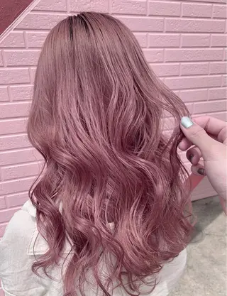 ロング カラー HAREru. モデル募集【戸塚】のヘアスタイル