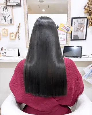 ロング カラー パーマ 💎髪質改善専門 jewel boxのヘアスタイル