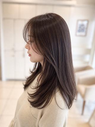 セミロング パーマ 金子 直樹のヘアスタイル