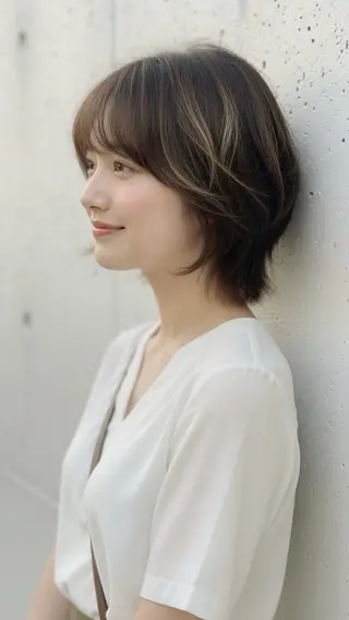 ショート 石沢 知康のヘアスタイル