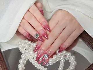 ネイル 🎀も ものネイルデザイン