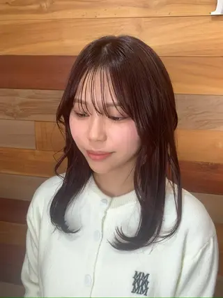 カラー CHIE艶カラー& 癒しヘッドスパ🌿のヘアスタイル