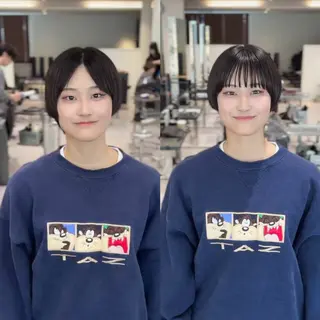 ショート ✨大人ショート特化 /カットモデル/銀座のヘアスタイル