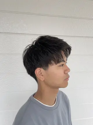 メンズ 🫧透明感カラー🫧 加茂丈登のヘアスタイル