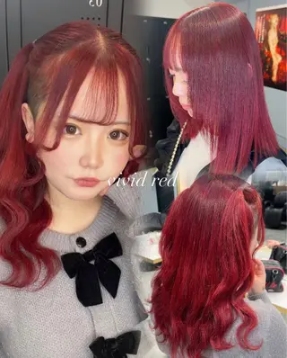 セミロング カラー 渋谷髪質改善/縮毛 矯正/かすが🪽🫧のヘアスタイル