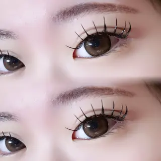 マツエク・マツパ YuuKi eyelistのマツエク・マツパデザイン