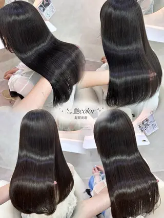 ロング カラー ️🫧中島遼香🫧 艶カラー/髪質改善のヘアスタイル