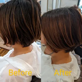 パーマ ショート 【泉中央】CLASS 中村のヘアスタイル