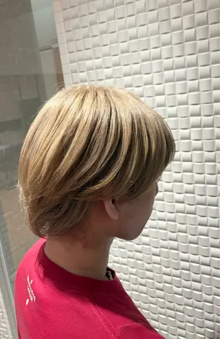 ショート カラー メンズ LIPPUL QOT Runaのヘアスタイル
