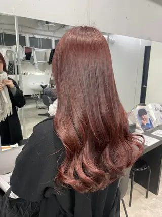 ロング カラー レイヤー/縮毛矯正 🪄chihiroのヘアスタイル