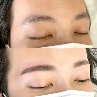 アイブロウ 大阪福島Sayaka 韓国束感マツエク🤍のマツエク・マツパデザイン