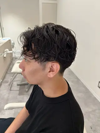 パーマ メンズ なかじま しほののヘアスタイル