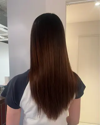 ロング パーマ 山内 めいのヘアスタイル