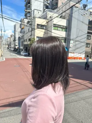 ミディアム きたむらひかり⭐️ パーマモデル様募集中のヘアスタイル