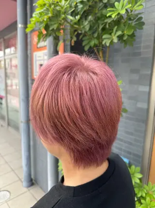 ショート カラー メンズ select 大森 慶斗のヘアスタイル