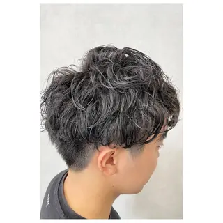 ショート カラー パーマ ヘアアレンジ メンズ キッズ TopStylist ✂︎ YUKAのヘアスタイル