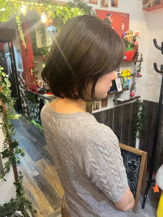 ショート カラー カラーパティシエ facce🌼ikoのヘアスタイル