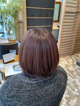 ショート ノンダメージカラー/ ボブ/RINのヘアスタイル