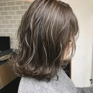 ミディアム カラー イシマル ナオヤのヘアスタイル