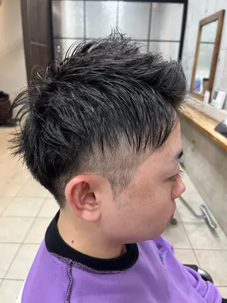 メンズ たなか なおのヘアスタイル