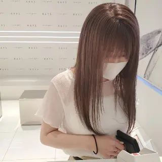ロング カラー 竹尾 優斗のヘアスタイル
