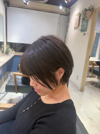 ショート カラー たけかわ みずきのヘアスタイル