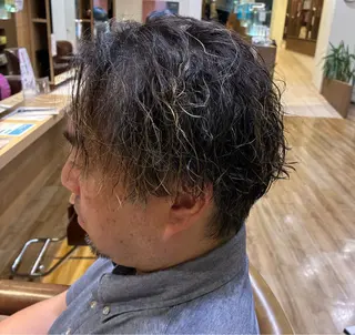 パーマ メンズ BEGIN Aya🥀のヘアスタイル