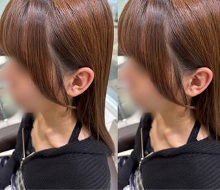 ロング ☁🫧レイヤー推し /沖春奈🪽🫧のヘアスタイル