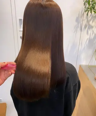 ロング カラー マンツーマン 美容師💚コウブチのヘアスタイル