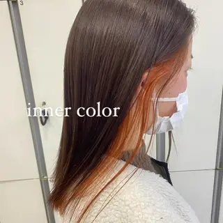 セミロング 田谷 夏生のヘアスタイル