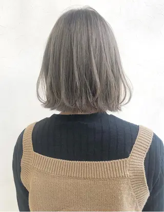 ミディアム カラー nakahara madokaのヘアスタイル