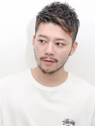 メンズ THE USUAL ユージュアルのヘアスタイル