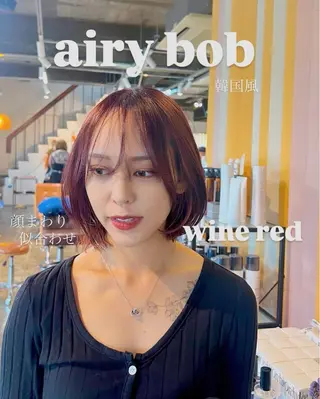 ショート カラー くまざき なな /パーマモデル募集中のヘアスタイル