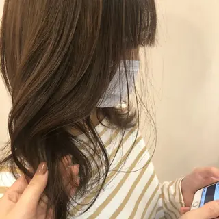 セミロング 銀座/レイヤーカット 🤍内野すみれのヘアスタイル