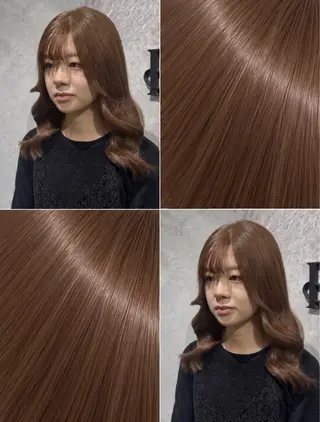 ロング カラー 色落ちまで盛れる 💟まなみのヘアスタイル