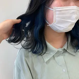 ミディアム カラー 暖色/ブリーチカラー 🎀 M i k uのヘアスタイル