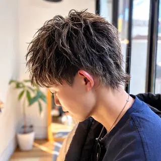 ショート 大人メンズスタイル 小林秀徳のヘアスタイル