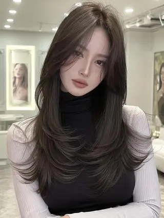 ロング FOCUS JAPAN2のヘアスタイル