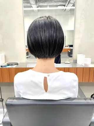 ショート 👑ボブはお任せ ミヤノ👑のヘアスタイル