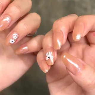 ネイル mori yuina ┆͓̽ NUDGEのネイルデザイン