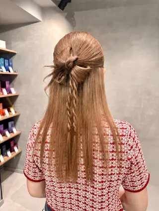 ヘアアレンジ ヘアアレンジ‎‎🪽 艶カラー ☆ yuiのヘアスタイル