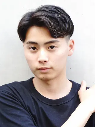 ショート パーマ メンズ 三宮メンズカット ヨシイッキのヘアスタイル
