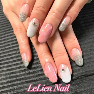 ネイル モチの良さ◉ フィルインネイル♡のネイルデザイン
