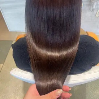 ロング カラー 淡色┊︎ナチュラル 🧁奈那美🧁*.゜のヘアスタイル