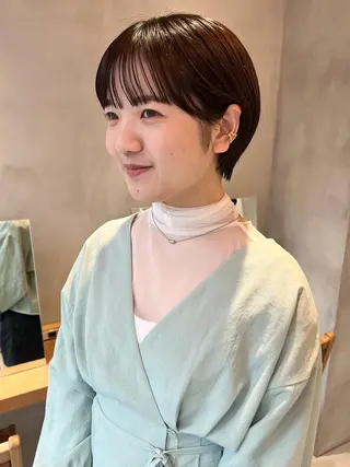 ショート 三浦 れいやのヘアスタイル