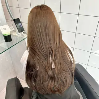 ロング カラー ♡⃛赤み消し ♡⃛ 淡色特化✨️Rimuのヘアスタイル
