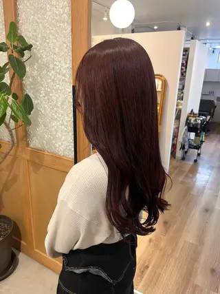 カラー 【eight宿河原】 すぎもとはづきのヘアスタイル